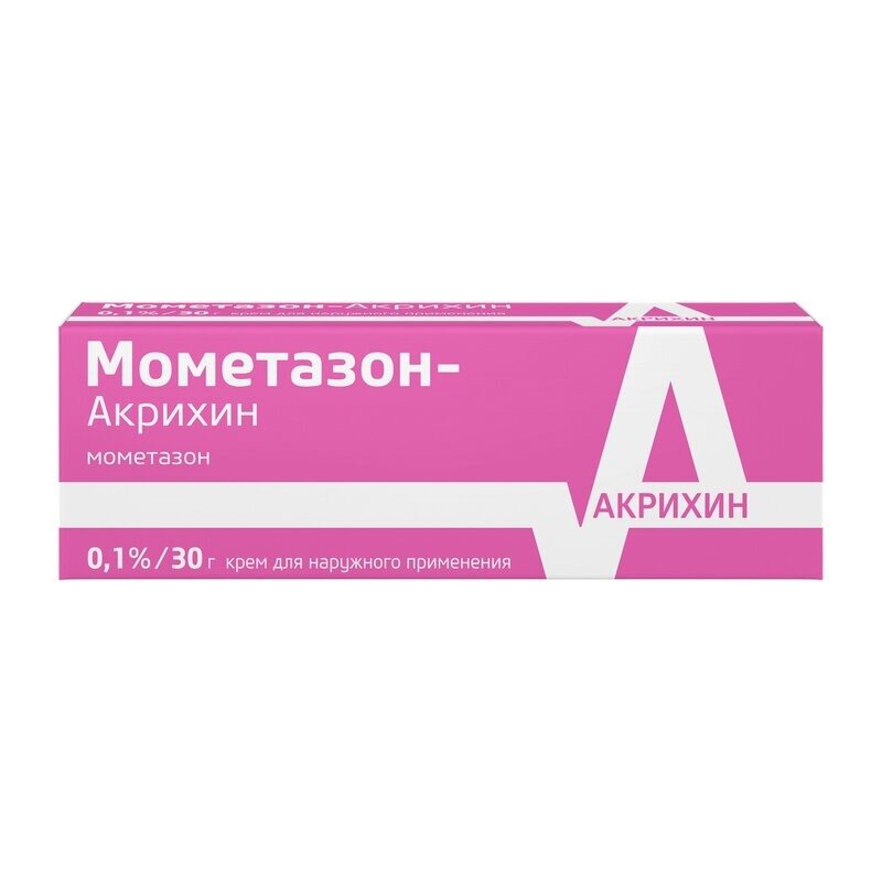 Мометазон Акрихин крем 0,1% туба 30 г