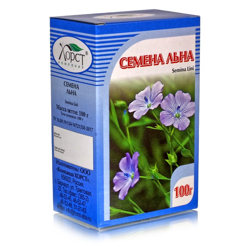 Льна семена 100 г