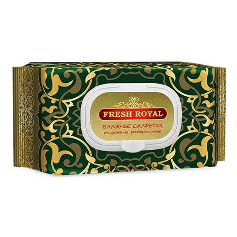 Влажные салфетки универсальные очищающие Fresh Royal N 120