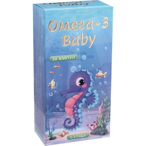 Омега-3 Baby раствор для приема внутрь ампулы 0.55 мл 30 шт