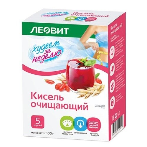 Кисель Леовит очищающий 20 г 5 шт.