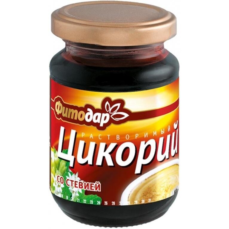 Цикорий растворимый со стевией Фитодар 200 г