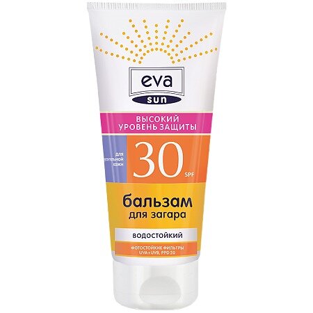 Бальзам для загара Eva Sun SPF30 для чувствительной кожи 200 мл