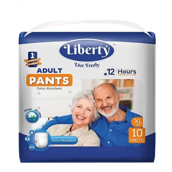 Подгузники-трусы для взрослых Liberty Premium Pants XL 10 шт.