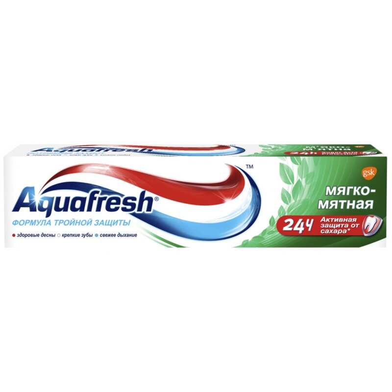 Зубная паста Aquafresh мягко-мятная 100 мл
