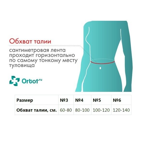 Корсет для пояснично-грудного отдела Крейт Б-503 р.4