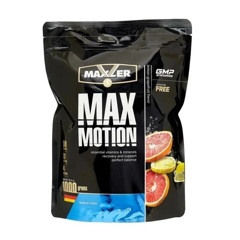 Изотоник Maxler Max Motion вкус лимон-грейфрут 1 кг