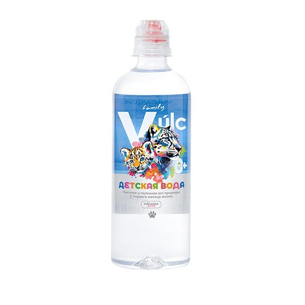 Вода детская Vulcanica baby спорт без газа ПЭТ 0,5 л