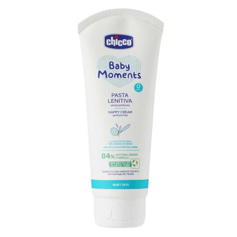 Крем под подгузник Chicco Baby Moments +0мес 100 мл