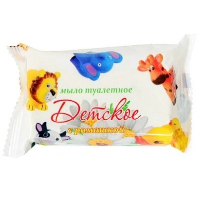 Мыло туалетное детское стандарт ромашка 100 г