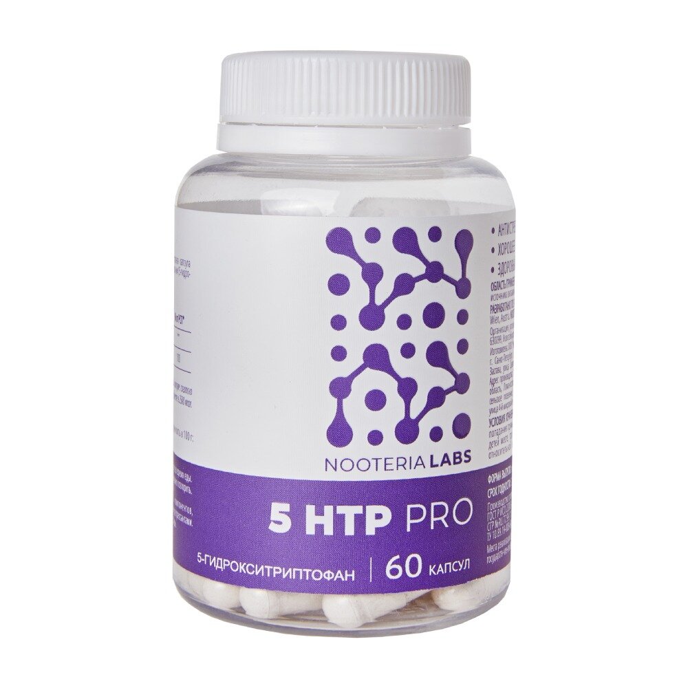 5-HTP Гидрокситриптофан Nooteria Labs Pro капсулы 60 шт.