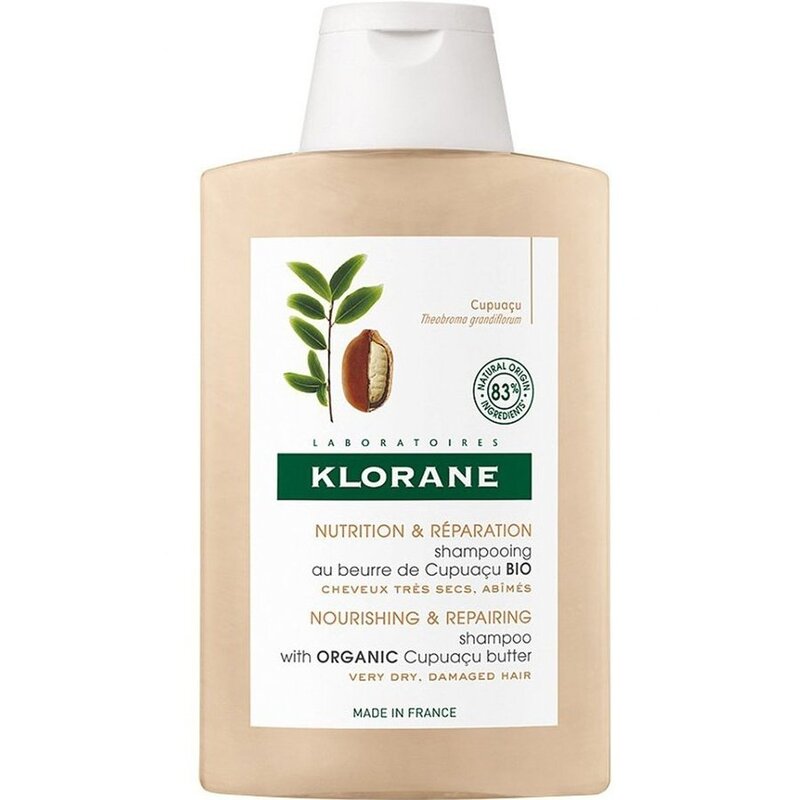 Шампунь для волос Klorane восстанавливающий с маслом Купуасу 200 мл