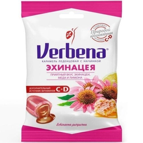 Леденцы Вербена Эхинацея 60 г