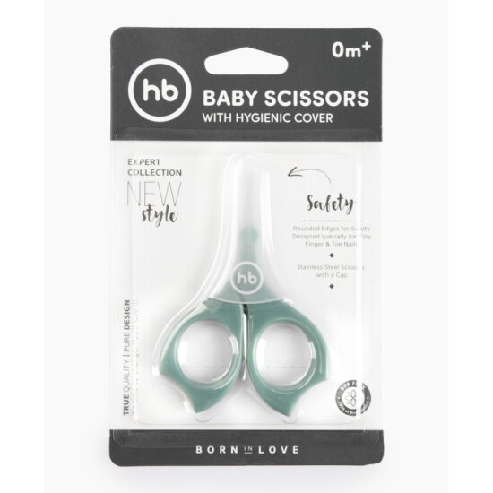 Ножницы Хэппи Бейби для ногтей с колпачком
