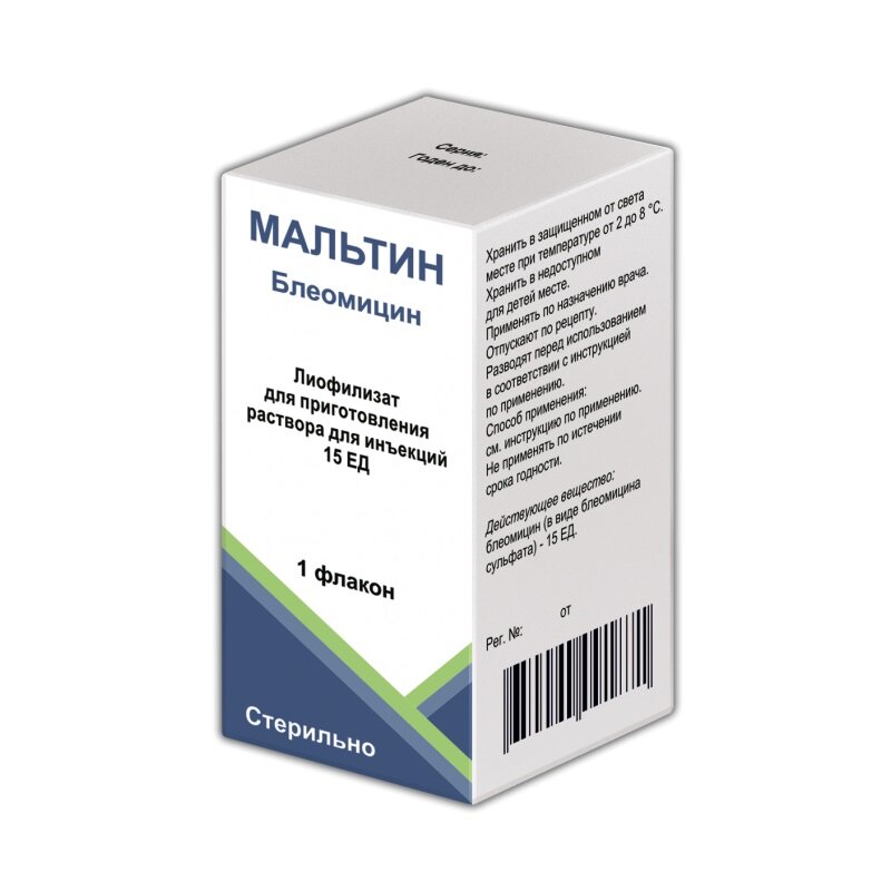 Мальтин лиофилизат для раствора для инъекций 15ЕД