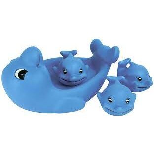 Набор игрушек Пома для ванны Семейка Ребятки-Дельфинятки