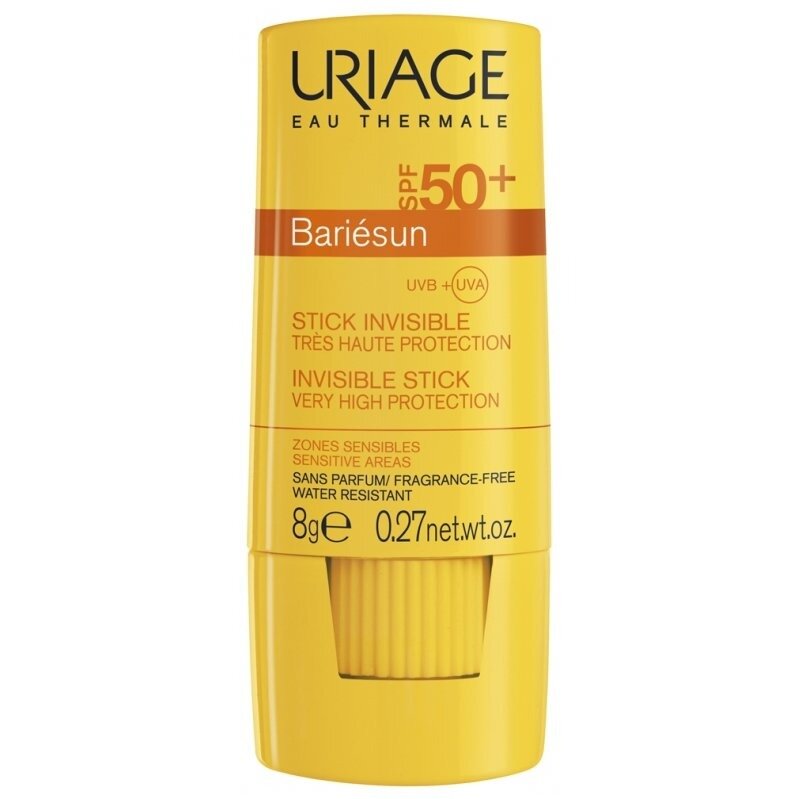 Невидимый стик для лица и тела Uriage Bariesun SPF 50+ для уязвимых зон 8 г