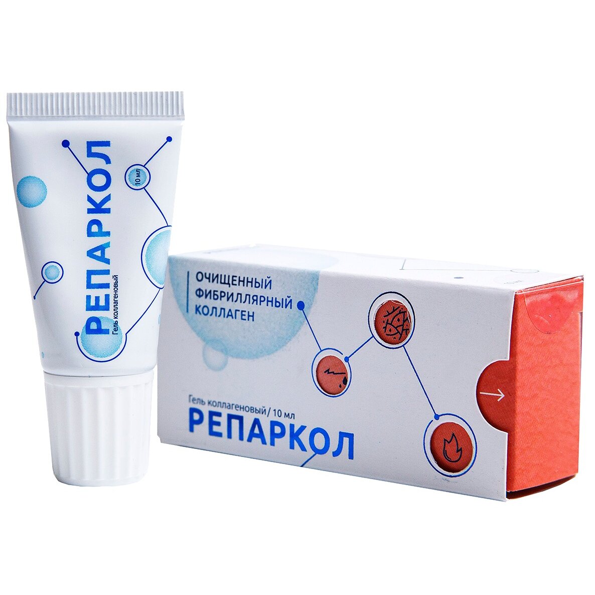 Репаркол гель для кожи коллагеновый 7% 10 мл