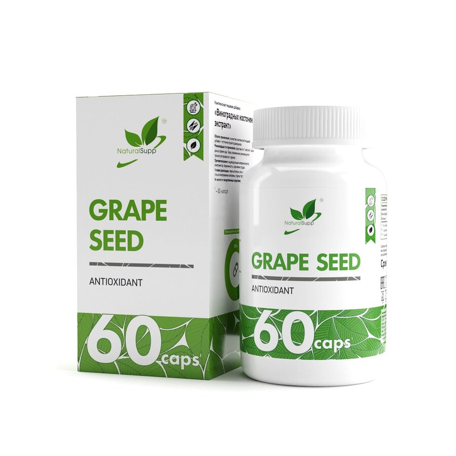 Экстракт виноградных косточек NaturalSupp капсулы 60 шт.