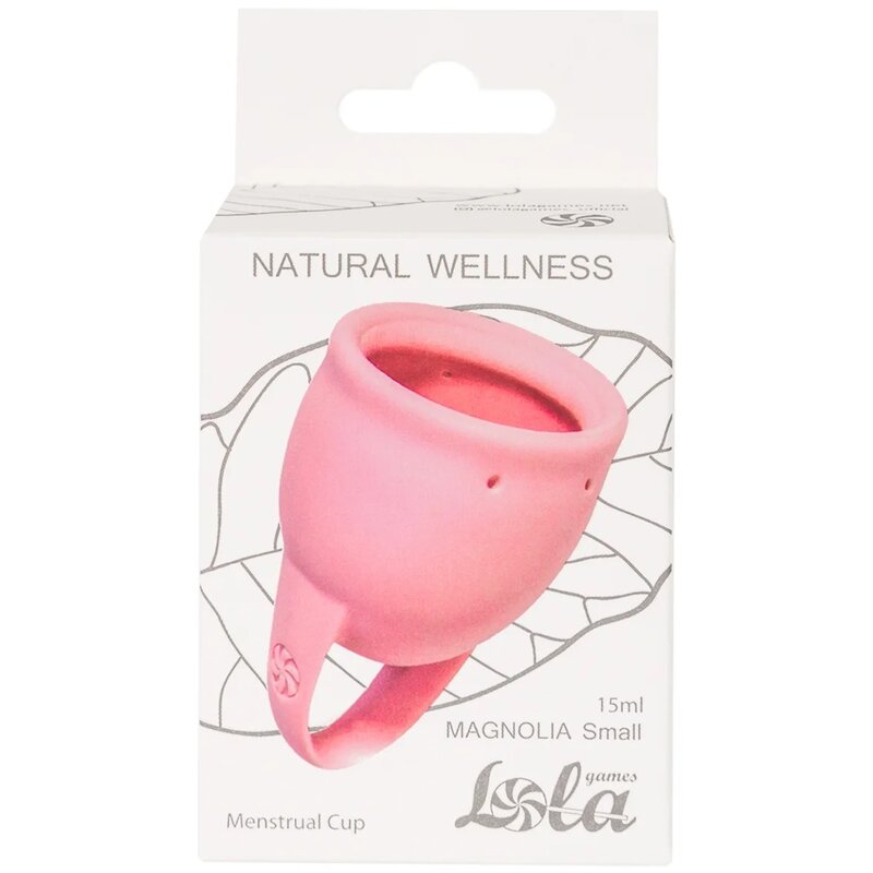Менструальная чаша Natural Wellness Magnolia Small цвет розовый силикон 15 мл