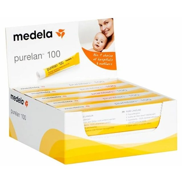 Medela Purelan 100 средство для сосков 7 г 10 шт.