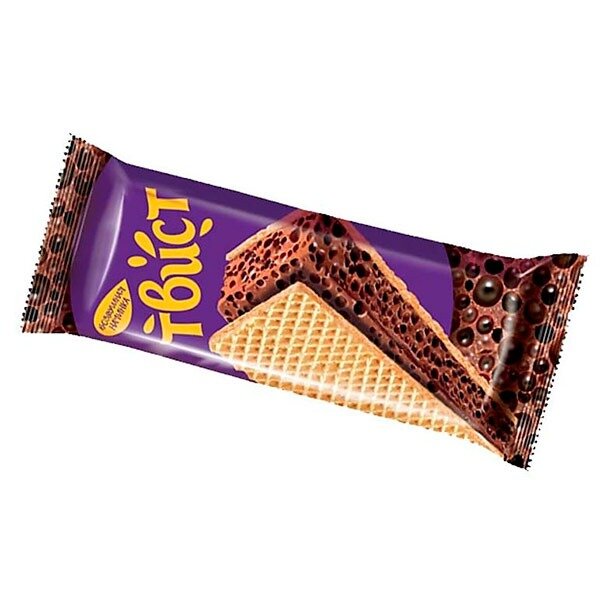 Вафли Яшкино Твист с шоколадной начинкой 22,5 г