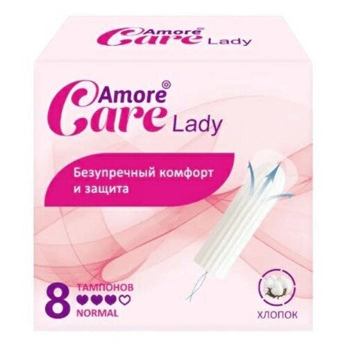 Тампоны Amore Care Lady нормал 8 шт.