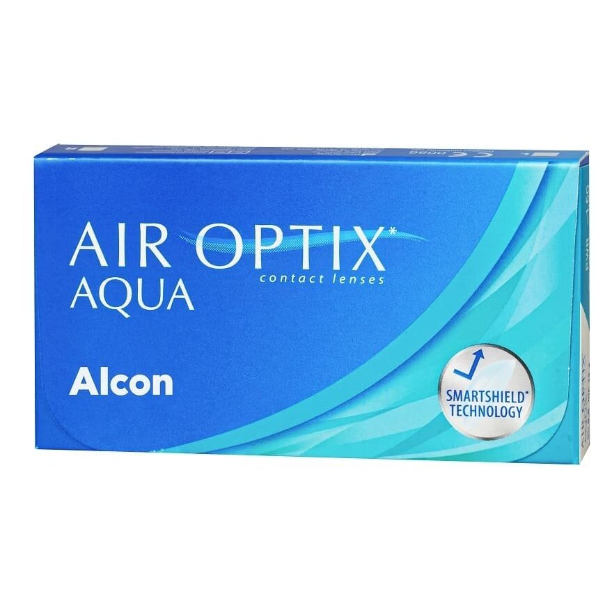 Контактные линзы Air Optix Aqua на месяц -2.75/8.6/14.2 3 шт.