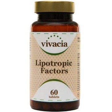 Таблетки Vivacia lipotropic factors 60 шт.