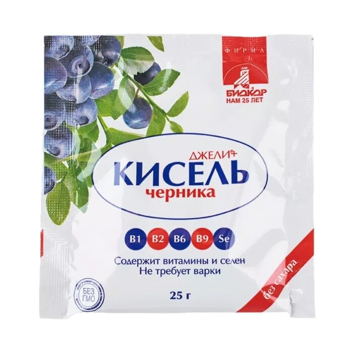 Кисель Джели+ Черника 25 г