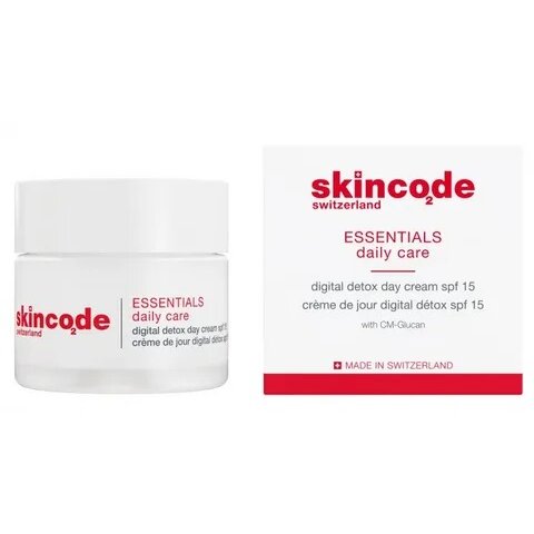 Крем дневной Skincode Essentials SPF15 Цифровой детокс 50 мл
