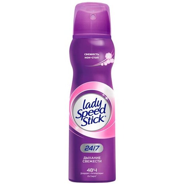 Дезодорант-спрей Lady Speed Stick Дыхание свежести 150 мл