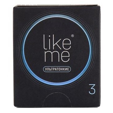 Презервативы Like Me ультратонкие 3 шт.