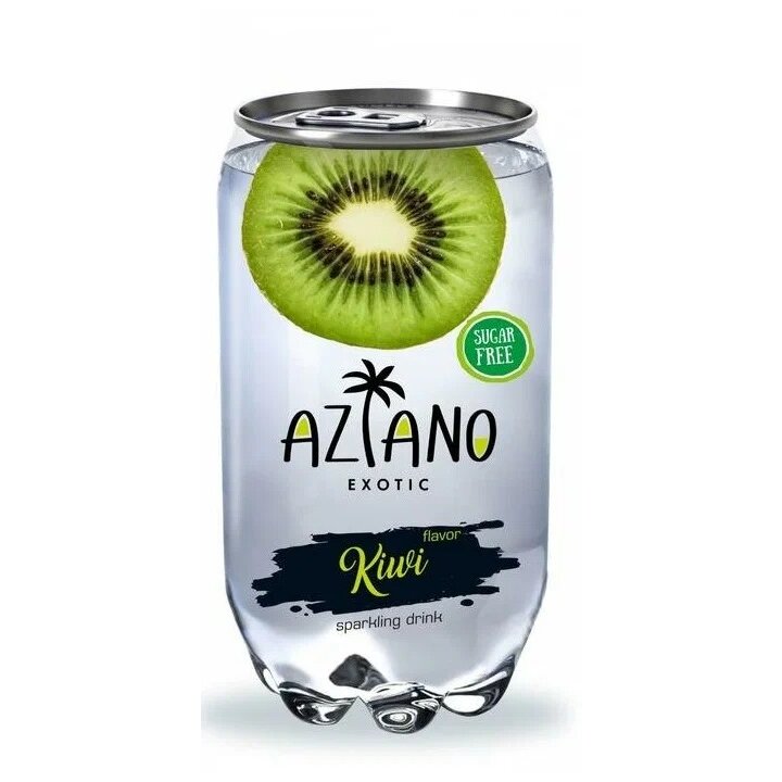 Напиток газированный Aziano с киви 350 мл