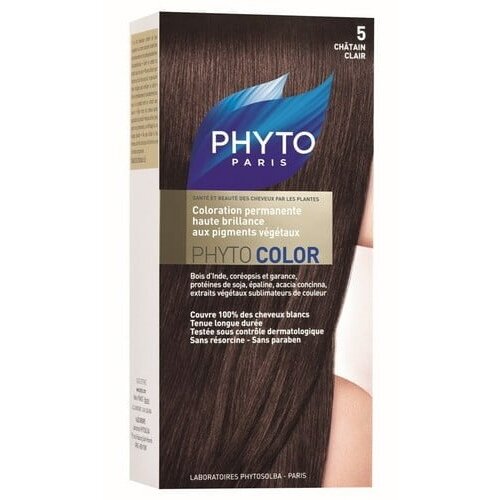 Краска для волос Phyto Color Фитосольба светлый шатен оттенок 5 1 шт.