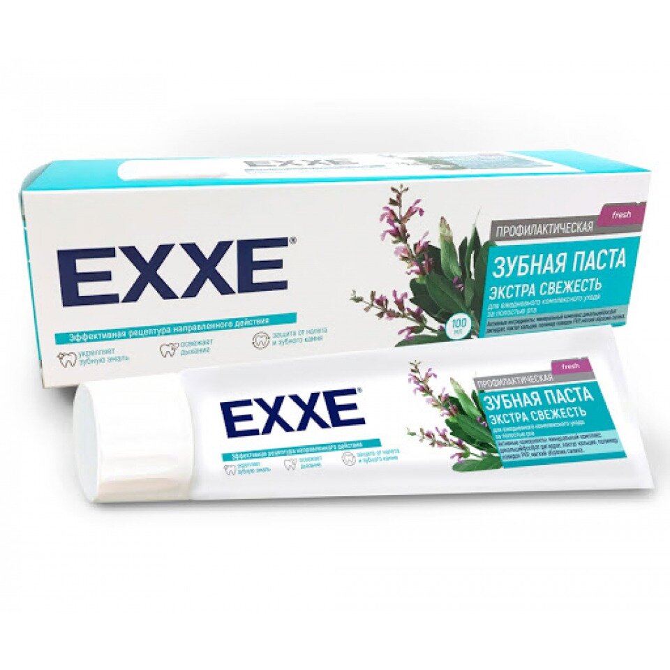 Паста зубная Exxe профилактическая экстра свежесть 100 мл