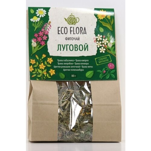 Травяной чай Эко Флора луговой 80 г