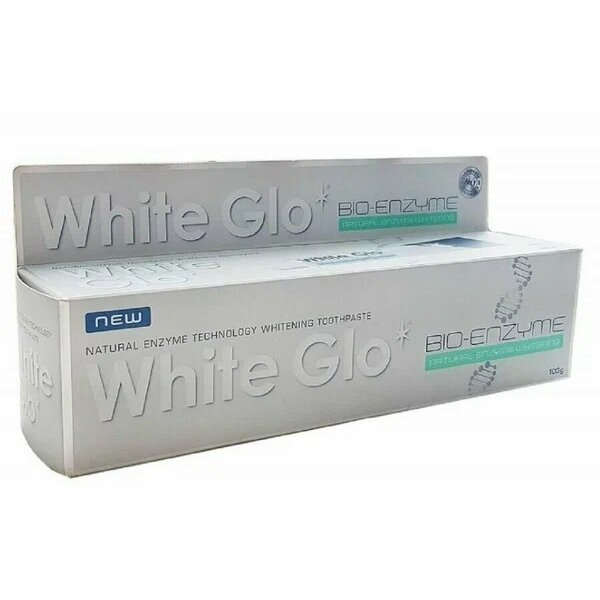 White glo паста зубная отбеливающая биоэнзим 100 г