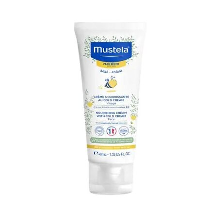 Питательный крем для лица Mustela Bebe с кольд-кремом для детей с рождения 40 мл