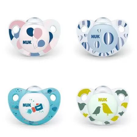 Nuk пустышка латексная adore р.3 10737845 1 шт.