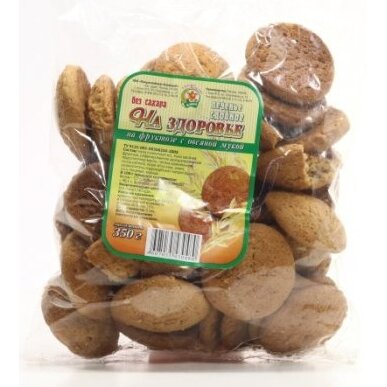 Печенье На здоровье с овсяной мукой на фруктозе 350 г