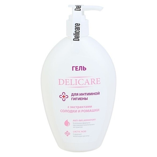 Гель для интимной гигиены Delicare Солодка и ромашка 270 мл
