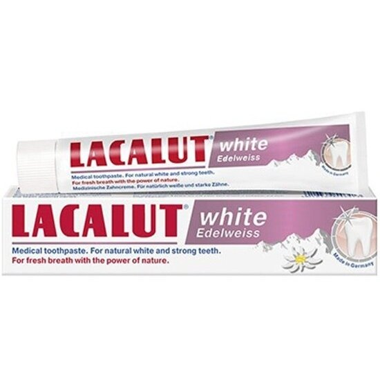 Зубная паста Lacalut White Edelweiss 75 мл