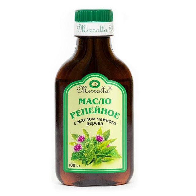 Масло репейное с экстрактом чайного дерева 100 мл
