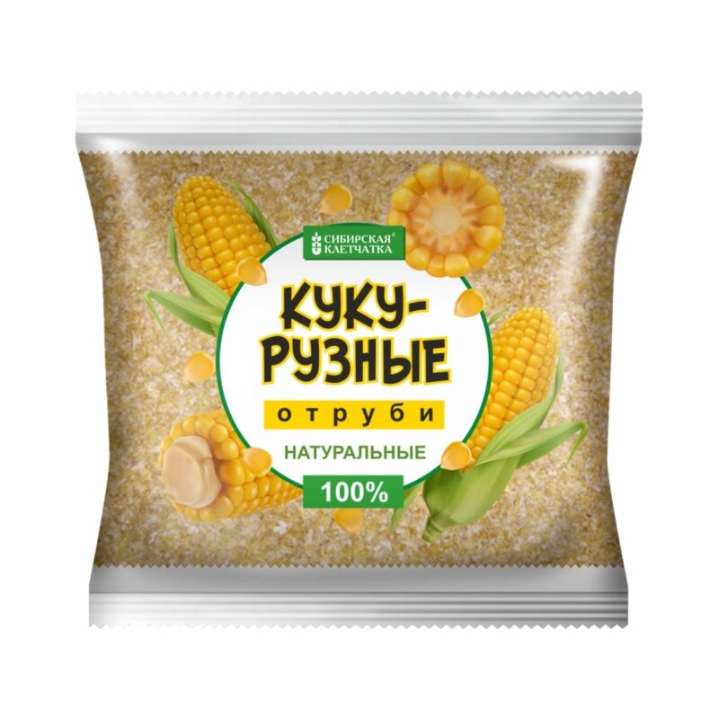 Отруби очищающие кукурузные Клетчатка сибирская 180 г