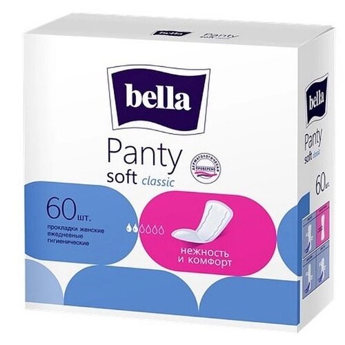 Прокладки ежедневные Bella Panty Soft Classic 60 шт.