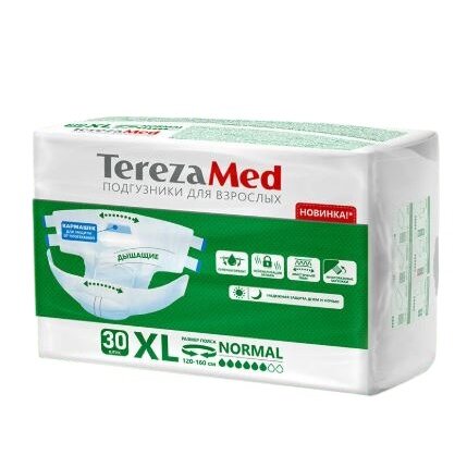 Подгузники для взрослых TerezaMed Normal р.XL 30 шт.