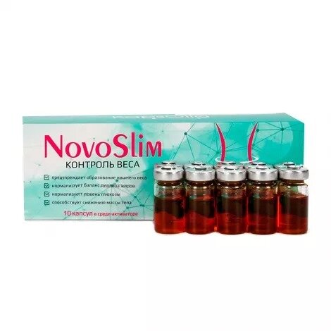 Контроль веса NovoSlim капсулы 10 шт.