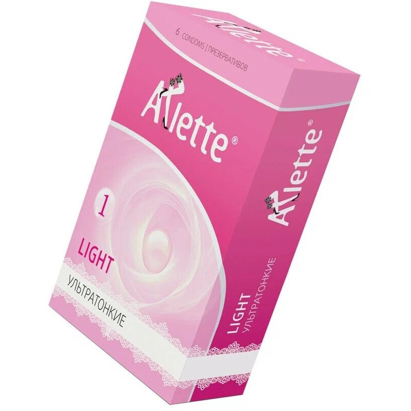 Презервативы Arlette Light Ультратонкие 6 шт.
