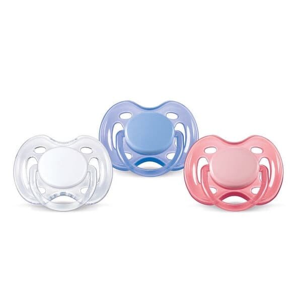 Пустышка силиконовая Avent ортодонтическая 0-6 мес.1 шт.